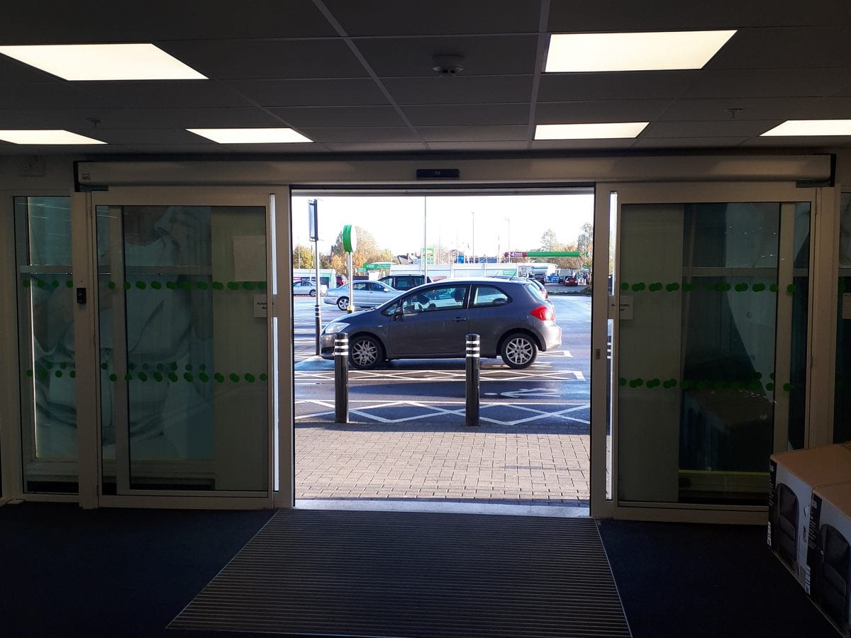 Automatic Sliding Doors for Retail by VOCA Door Technologies